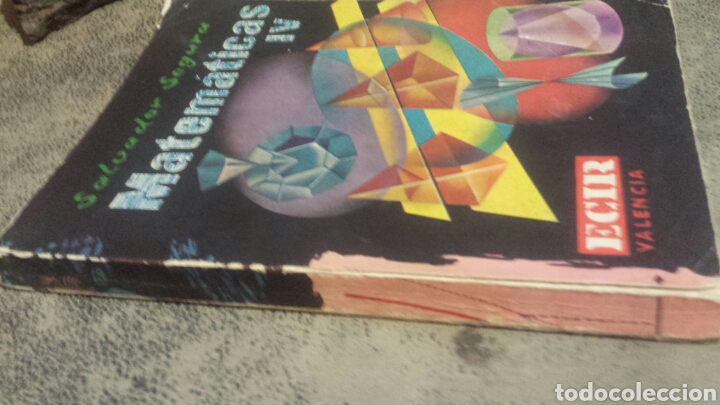 Libros de segunda mano de ciencias: MATEM&Aacute;TICAS IV. SALVADOR SEGURA. ECIR 1960 CON PROGRAMA - Foto 7