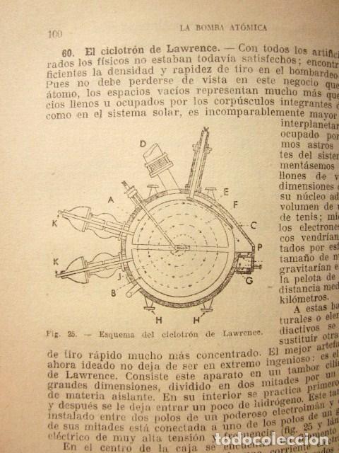 Libros de segunda mano de ciencias: Ignacio Puig, s.j.: La bomba at&oacute;mica, Betis, c. 1945 - Foto 3