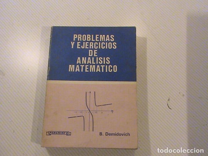 Libros de segunda mano de ciencias: Problemas y ejercicios de an&aacute;lisis matem&aacute;ticos.  (autor: B. Demidovich) - Foto 1
