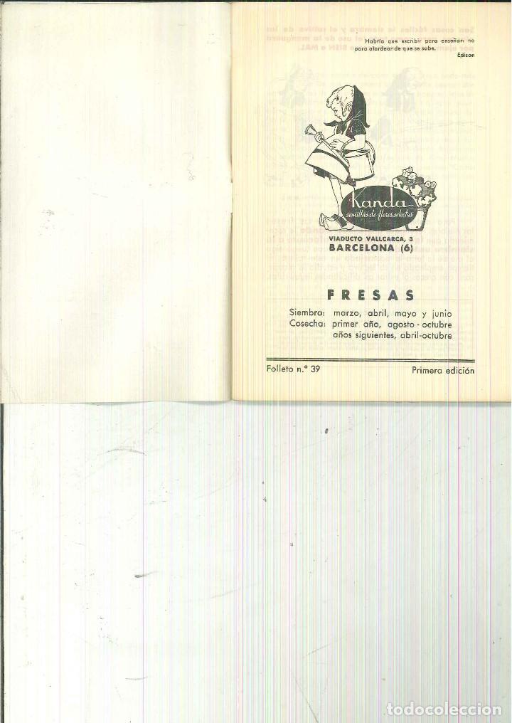 Libros de segunda mano: FRESAS. FOLLETO N&ordm; 39 - Foto 1