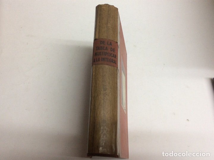 Libros de segunda mano de ciencias: DE LA TABLA DE MULTIPLICAR A LA INTEGRAL / EGMONT COLERUS - Foto 2