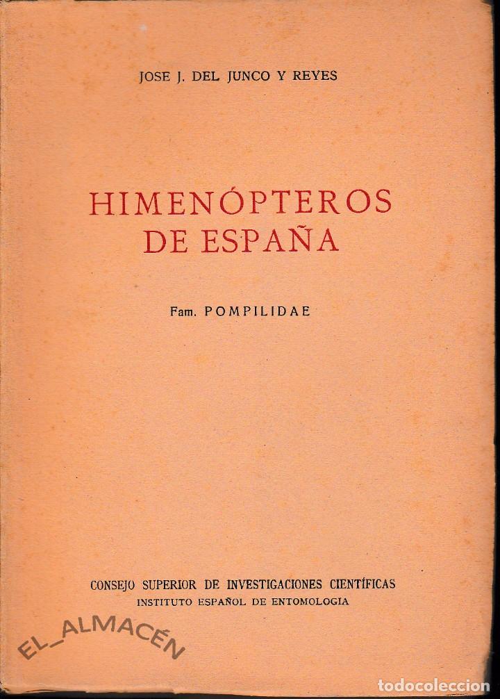 Libros de segunda mano: HIMEN&Oacute;PTEROS DE ESPA&Ntilde;A. POMPILIDAE (J. DEL JUNCO 1960) SIN USAR - Foto 1