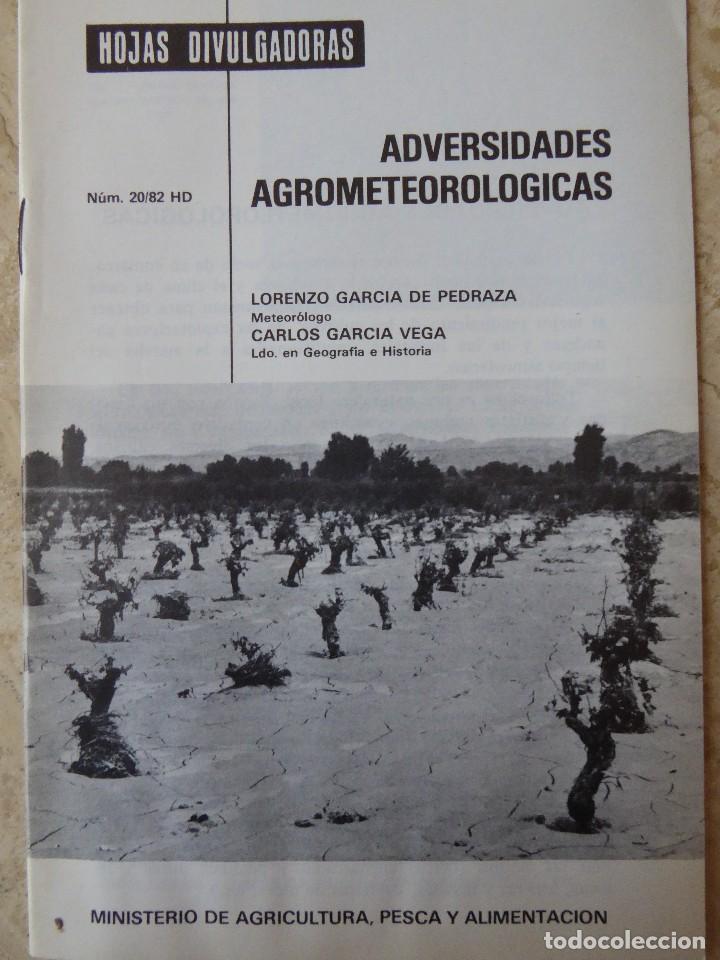 Second hand books: ADVERSIDADES AGROMETEOROL&Oacute;GICAS. L. GARC&Iacute;A DE PEDRAZA, C. GARC&Iacute;A VEGA
