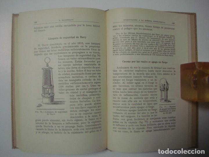 Libros de segunda mano de ciencias: PROF.R.BLOCHMANN, INTRODUCCI&Oacute;N A LA QUIMICA EXPERIMENTAL. 1941 - Foto 2