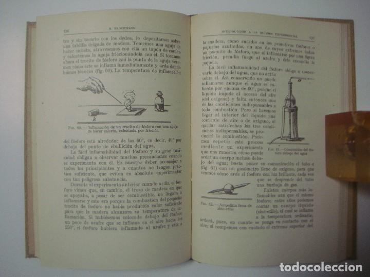 Libros de segunda mano de ciencias: PROF.R.BLOCHMANN, INTRODUCCI&Oacute;N A LA QUIMICA EXPERIMENTAL. 1941 - Foto 3