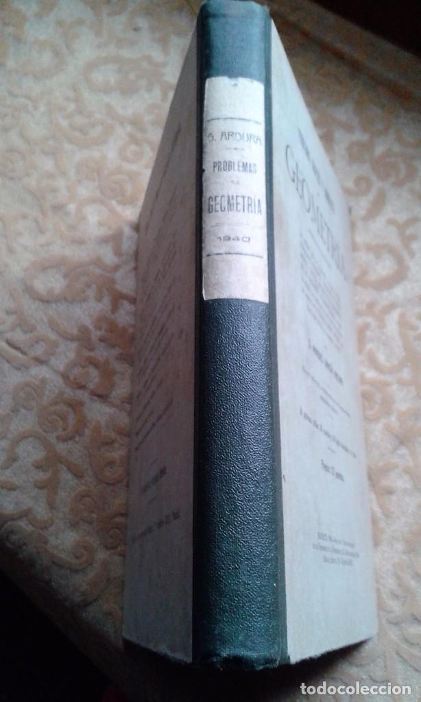 Libros de segunda mano de ciencias: PROBLEMAS GR&Aacute;FICOS Y NUM&Eacute;RICOS DE GEOMETR&Iacute;A .  4&ordf; EDICI&Oacute;N 1940 (ESCASA) - Foto 1