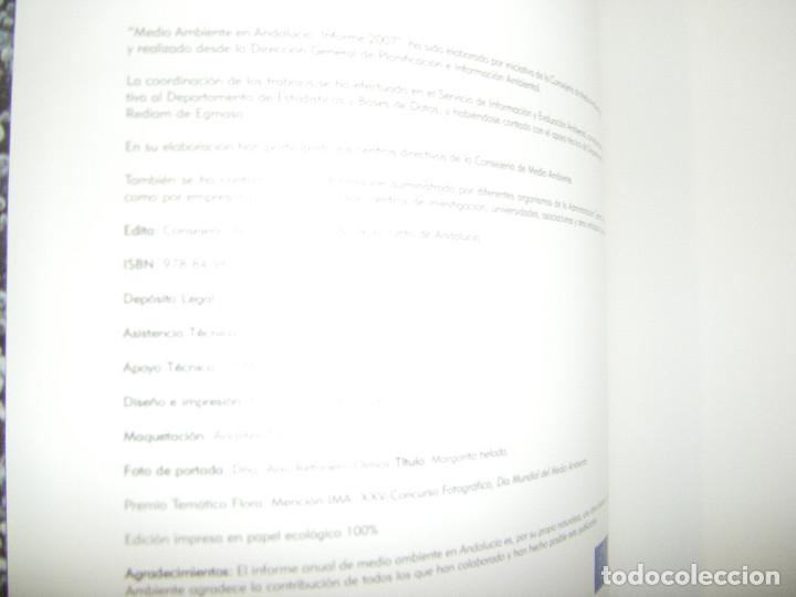 Libros de segunda mano: Medio Ambiente en Andaluc&iacute;a. Informe 2007 - Foto 8