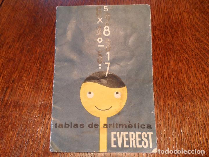 Libros de segunda mano de ciencias: TABLAS DE ARITM&Eacute;TICA EVEREST &ndash; TERCERA EDICI&Oacute;N- - Foto 1