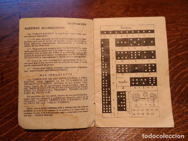 Libros de segunda mano de ciencias: TABLAS DE ARITM&Eacute;TICA EVEREST &ndash; TERCERA EDICI&Oacute;N- - Foto 3