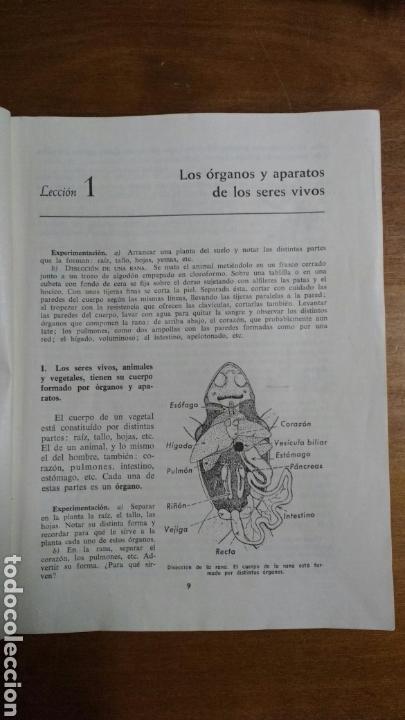 Libros de segunda mano: Libro Ciencias Naturales II. Curso de experimentaci&oacute;n. ECIR. Programa - Foto 2