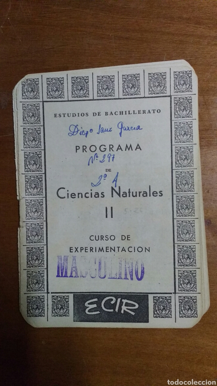 Libros de segunda mano: Libro Ciencias Naturales II. Curso de experimentaci&oacute;n. ECIR. Programa - Foto 5