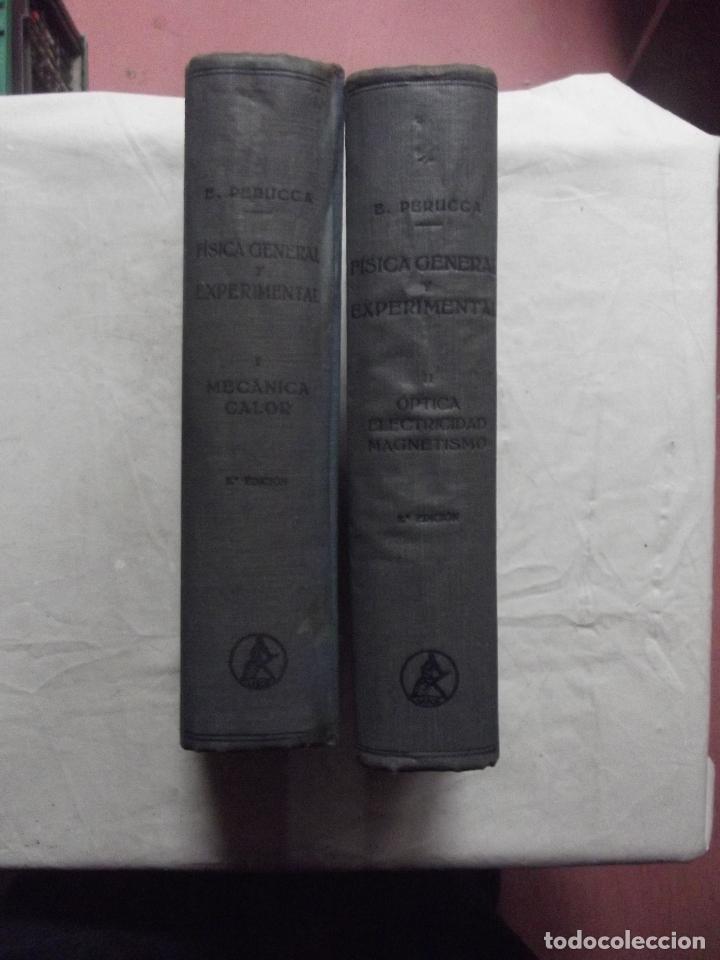 Libros de segunda mano de ciencias: FISICA GENERAL Y EXPERIMENTAL DE E. PERUCCA 2 TOMOS - Foto 3