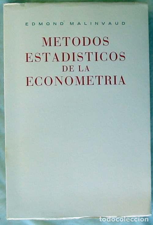 Libros de segunda mano de ciencias: M&Eacute;TODOS ESTAD&Iacute;STICOS DE LA ECONOMETRIA - E. MALINVAUD - ED. ARIEL 1967 - VER INDICE - Foto 1