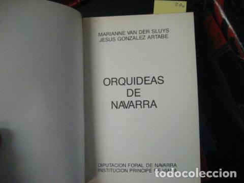 Libros de segunda mano: ORQUIDEAS DE NAVARRA, Jes&uacute;s Gonz&aacute;lez Artabe. COMO NUEVO - Foto 4