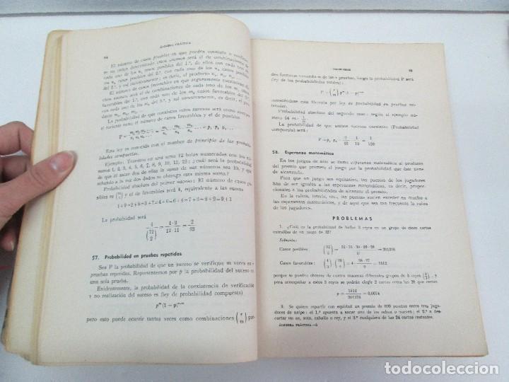 Libros de segunda mano de ciencias: ALGEBRA PRACTICA. CARLOS MATAIX ARACIL. QUINTA EDICION. EDITORIAL DOSSAT - Foto 9