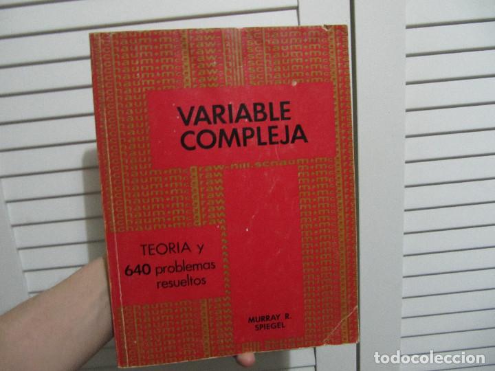 Libros de segunda mano de ciencias: VARIABLE COMPLEJA. MURRAY R. SPIEGEL. MCGRAW-HILL. 1971 - Foto 1