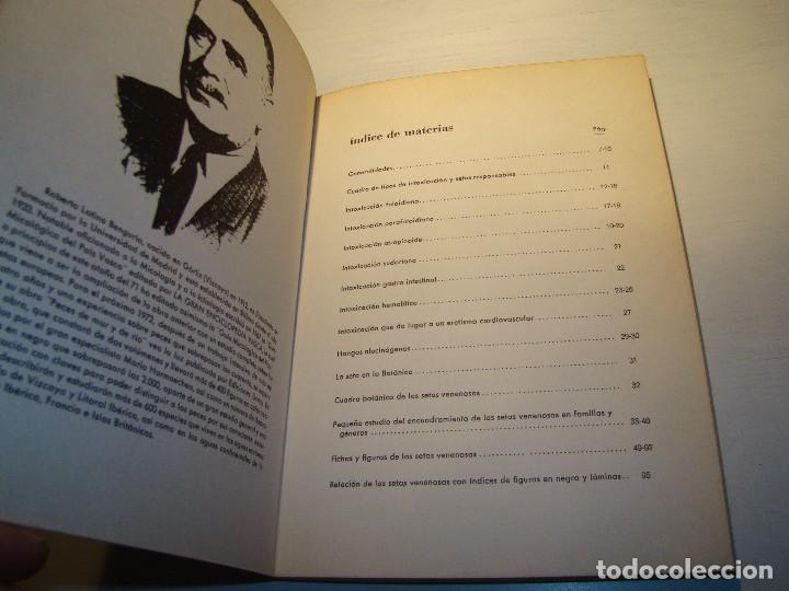 Libros de segunda mano: LAS SETAS VENENOSAS DE EUROPA - ROBERTO LOTINA BENGURIA - Foto 3