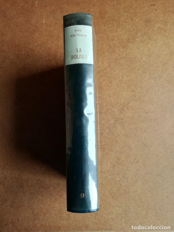 Libros de segunda mano: LA BIOLOGIA - KARL VON FRISCH . - Foto 1