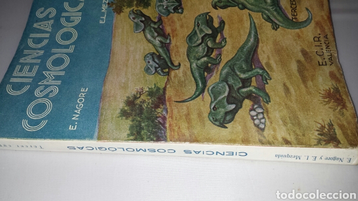Libros de segunda mano: . CIENCIAS COSMOLOGICAS. E. NAGORE Y E.L. MEZQUIDA. TERCER CURSO. PLAN ESTUDIOS 1938 - Foto 2