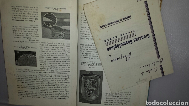 Libros de segunda mano: . CIENCIAS COSMOLOGICAS. E. NAGORE Y E.L. MEZQUIDA. TERCER CURSO. PLAN ESTUDIOS 1938 - Foto 4
