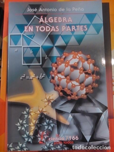 Libros de segunda mano de ciencias: &Aacute;LGEBRA EN TODAS PARTES (Mexico, 1999) - Foto 1