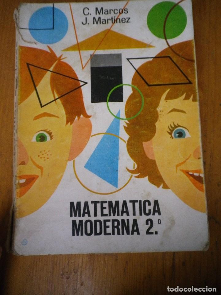 Libros de segunda mano de ciencias: MATEMATICA MODERNA  2&ordm;  C. MARCOS J. MARTINEZ PLAN 1967 EDICIONES S.M. - Foto 1