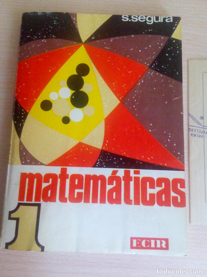Libros de segunda mano de ciencias: Libro matematicas 1&deg; de bachillerato plan 1967 de ecir + raro programa del mismo libro - Foto 3