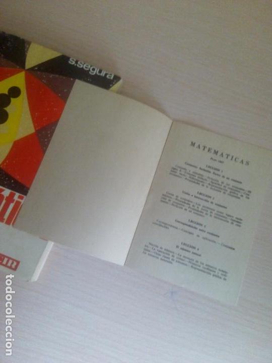 Libros de segunda mano de ciencias: Libro matematicas 1&deg; de bachillerato plan 1967 de ecir + raro programa del mismo libro - Foto 7