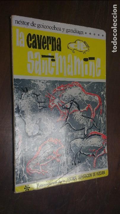 Libros de segunda mano: la caverna de Santimami&ntilde;e 1966 Nestor de Goicoechea y Gandiaga - Foto 1