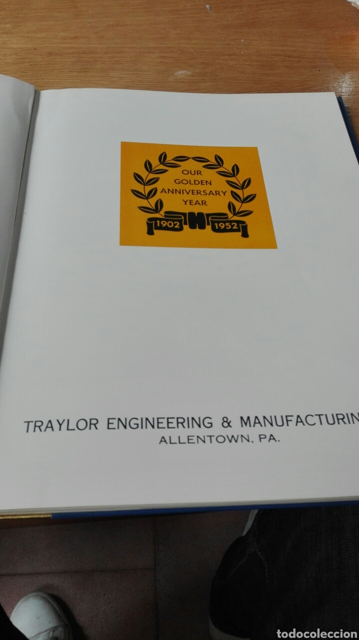 Libros de segunda mano de ciencias: Our golden anniversary year traylor & manufacturing . Co - Foto 3