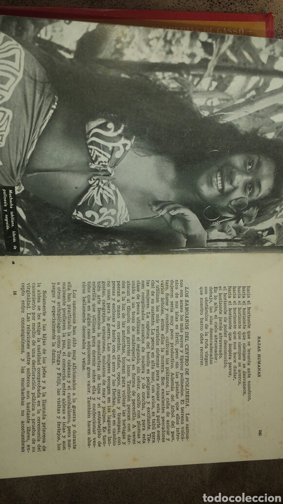 Libros de segunda mano: RAZAS HUMANAS. ENCICLOPEDIAS DE GASS&Oacute; 4&deg; EDICION - Foto 7