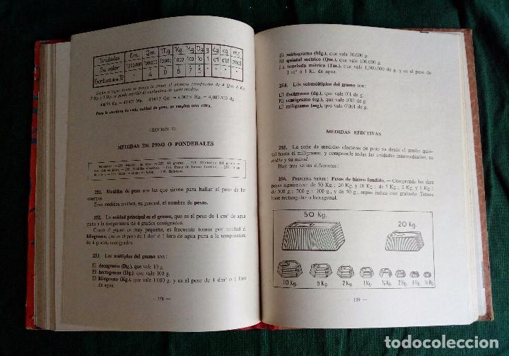 Libros de segunda mano de ciencias: ARITM&Eacute;TICA SEGUNDO GRADO - LUIS VIVES 1958. - Foto 4