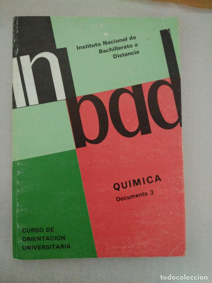 Libros de segunda mano de ciencias: QUIMICA COU INBAD 3 - Foto 1