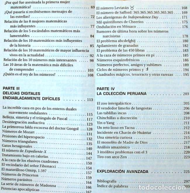Libros de segunda mano de ciencias: EL PRODIGIO DE LOS N&Uacute;MEROS - CLIFFORD A. PICKOVER - RBA 2007 - VER INDICE - Foto 3