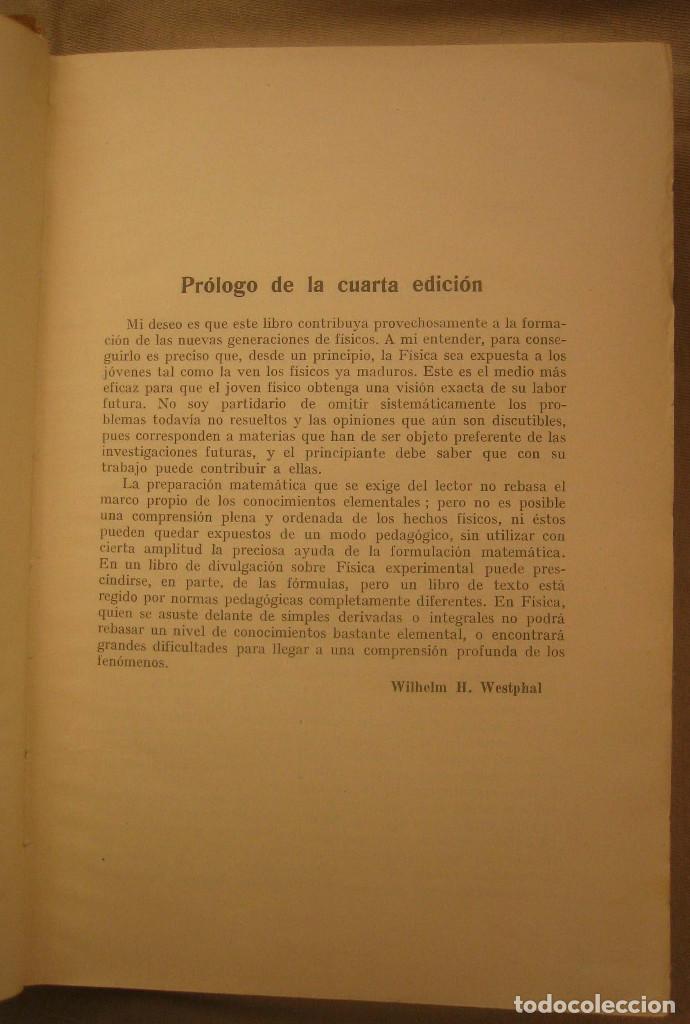 Libros de segunda mano de ciencias: Tratado de f&iacute;sica - W H Westphal - Foto 5