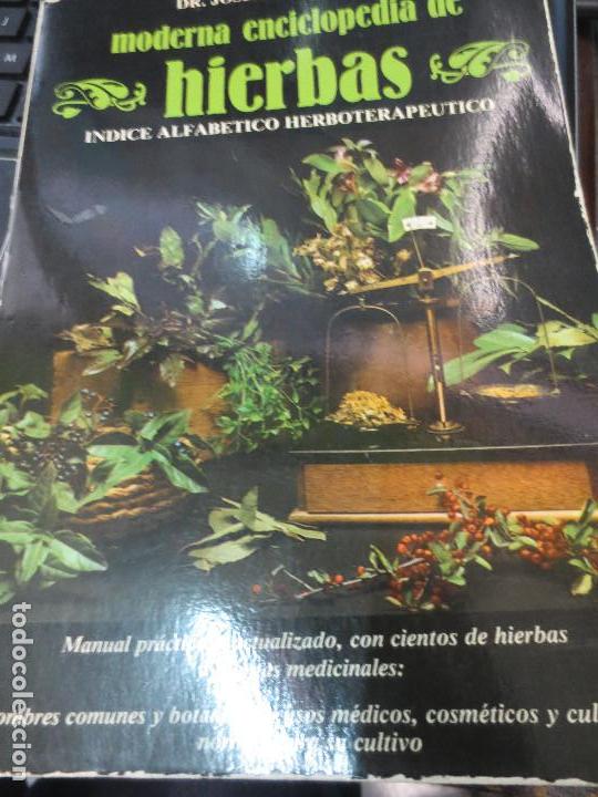 Libros de segunda mano: MODERNA ENCICLOPEDIA DE HIERBAS DR. JOSEPH M. KADANS EDIT PLUS VITAE A&Ntilde;O 1981 - Foto 1