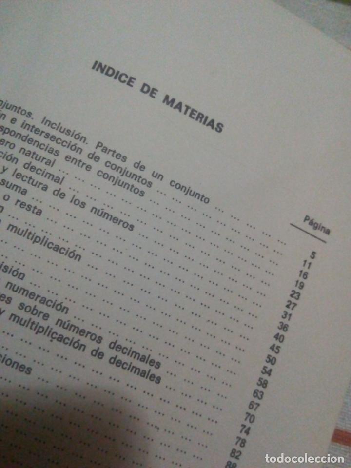 Libros de segunda mano de ciencias: Libro matematicas 1&deg; de bachillerato plan 1967 de ecir + raro programa del mismo libro - Foto 9