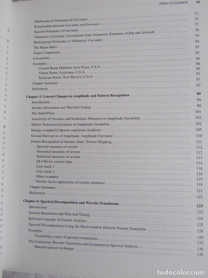 Libros de segunda mano: Seismic attributes for prospect identification and reservoir characterization 2007 Petroleo - Foto 10