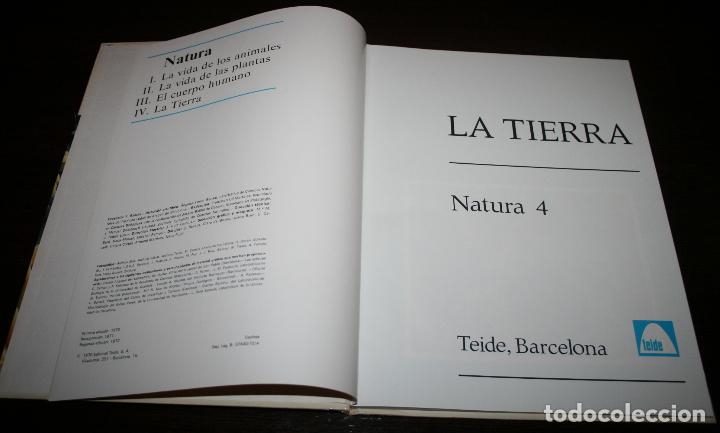 Libros de segunda mano: NATURA 4 - LA TIERRA - TEIDE - 1970 - Foto 2