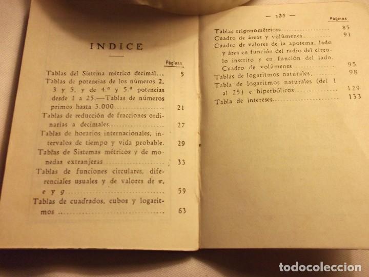 Libros de segunda mano de ciencias: PRONTUARIO MATEMATICO. KOEL - Foto 6