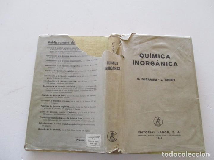 Libros de segunda mano de ciencias: N. BJERRUM, L. EBERT. Qu&iacute;mica Inorg&aacute;nica.  RMT81650. - Foto 1