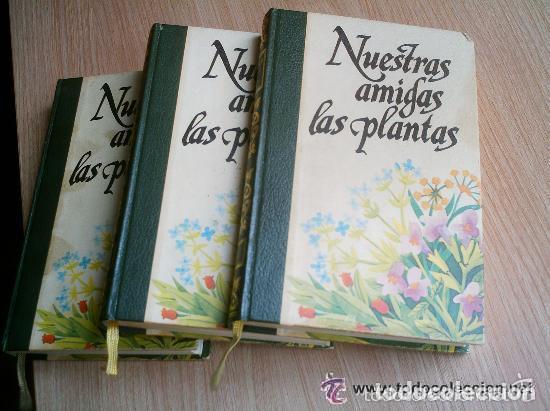 Libros de segunda mano: NUESTRAS AMIGAS LAS PLANTAS 3 VOL&Uacute;MENES 1977 - Foto 2