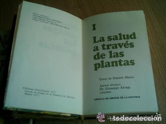 Libros de segunda mano: NUESTRAS AMIGAS LAS PLANTAS 3 VOL&Uacute;MENES 1977 - Foto 3