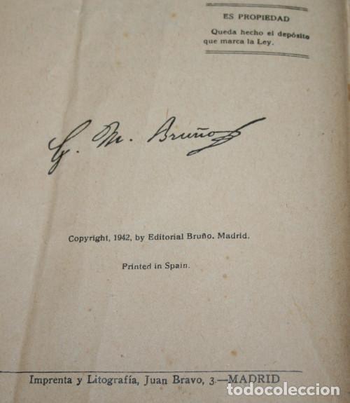 Libros de segunda mano de ciencias: ARITMETICA SEGUNDO GRADO CURSO MEDIO, EDICIONES BRU&Ntilde;O 1962, LIBRO - Foto 3