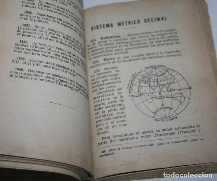 Libros de segunda mano de ciencias: ARITMETICA SEGUNDO GRADO CURSO MEDIO, EDICIONES BRU&Ntilde;O 1962, LIBRO - Foto 4
