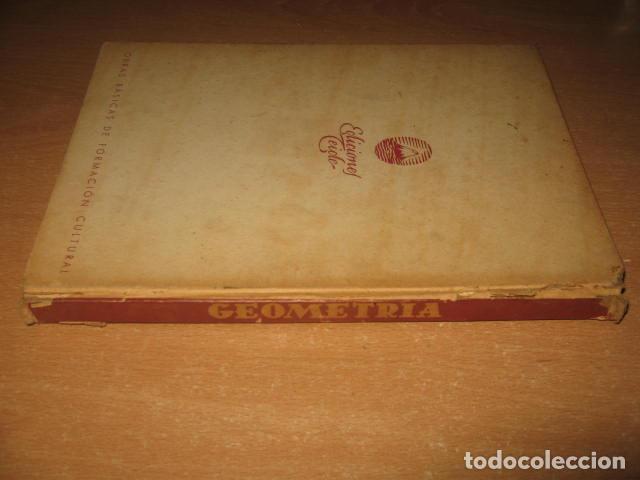 Libros de segunda mano de ciencias: libro GEOMETRIA ISABEL ASENSIO , EDICIONES TEIDE A&Ntilde;O 1946 - Foto 2