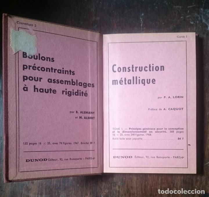 Libros de segunda mano de ciencias: Construction m&eacute;tallique - Aide M&eacute;moire Dunod - Foto 2