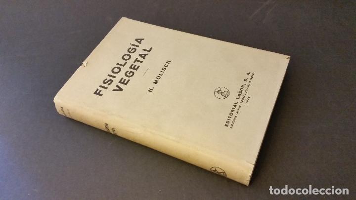 Libros de segunda mano: 1945 - MOLISCH - FISIOLOG&Iacute;A VEGETAL - Foto 1