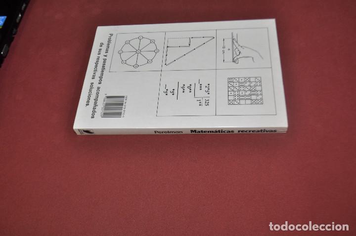 Libros de segunda mano de ciencias: matem&aacute;ticas recreativas - perelman - martinez roca - MT1 - Foto 2