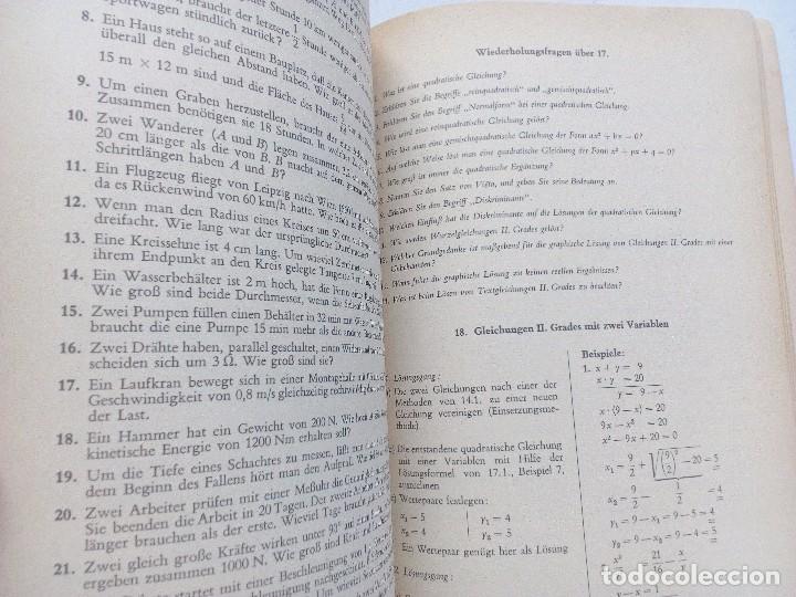 Libros de segunda mano de ciencias: MATHEMATIK BAND 1 ARITHMETIK KUSCH - Foto 4